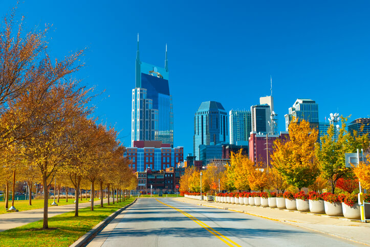 Nashville in the fall Nashville in the fall