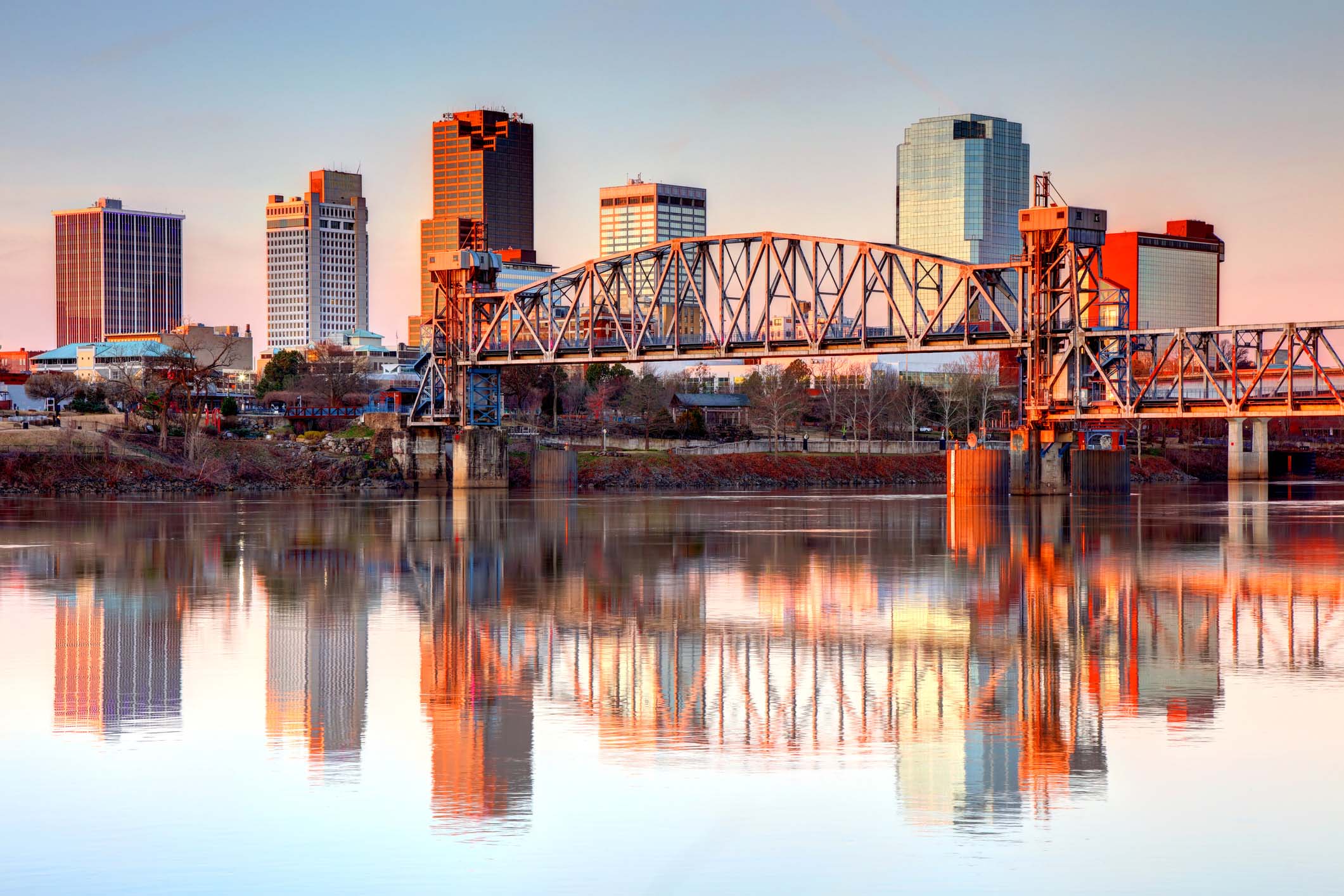 Little Rock, Arkansas City Skyline