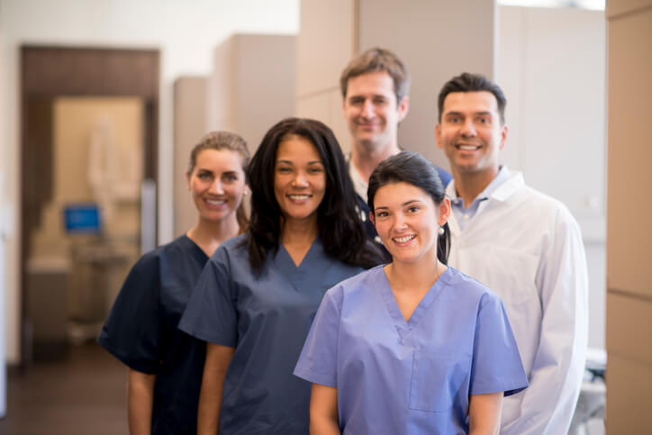 group of healthcare workers group of healthcare workers