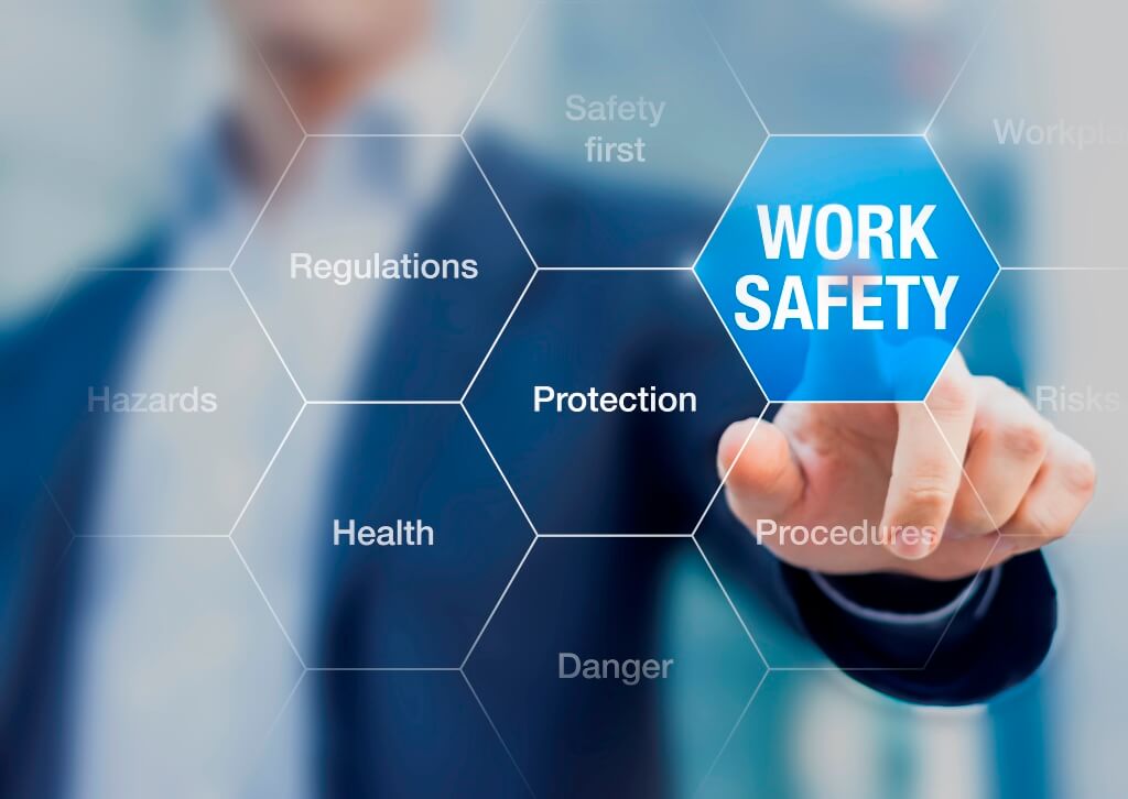 Honeycomb of workplace issues with focus on workplace safety Honeycomb of workplace issues with focus on workplace safety