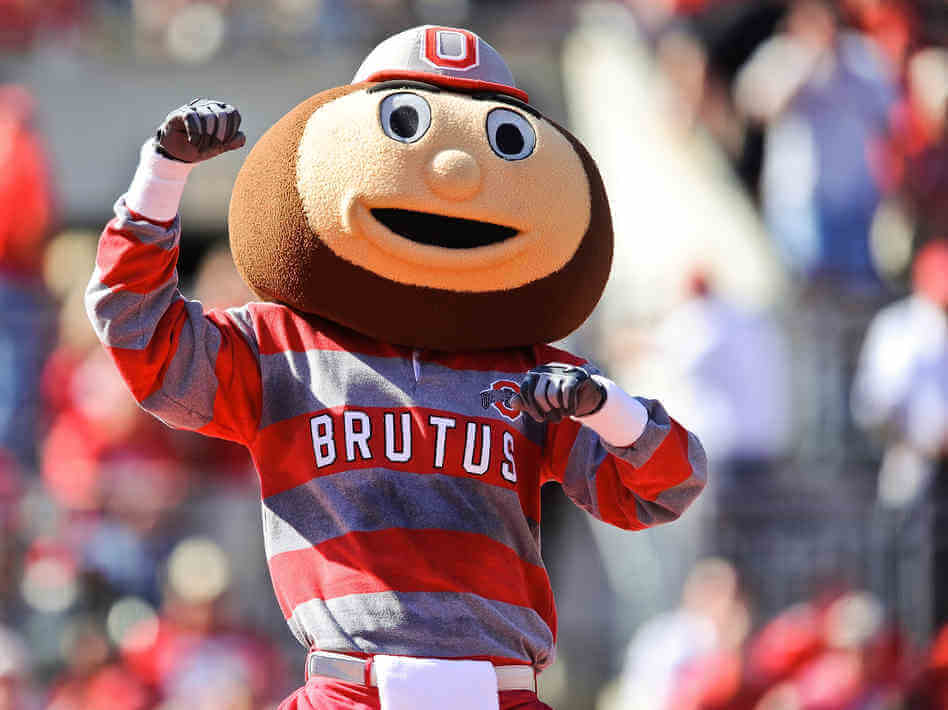 Ohio State Buckeye mascot Ohio State Buckeye mascot